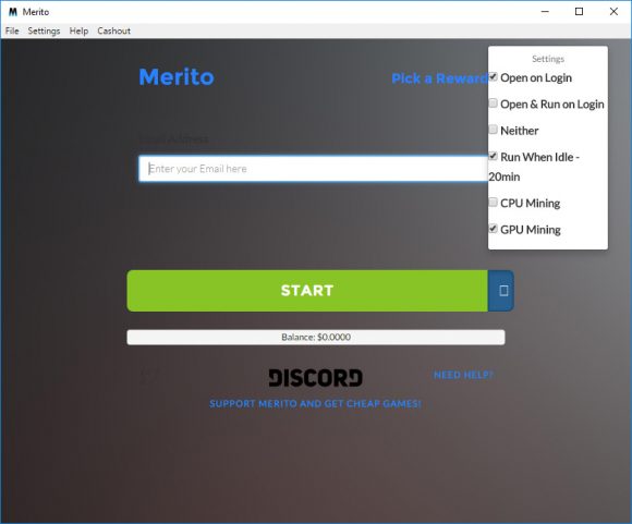 Простой способ майнинга для геймеров с приложением Merito