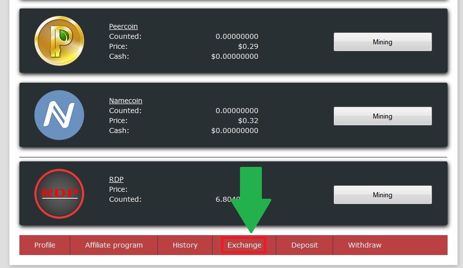 RDPmine - новый необычный сервис облачного майнинга похожий на EOBot и BTC-flow