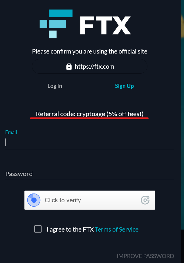 ftx.com registration referral code cryptoage