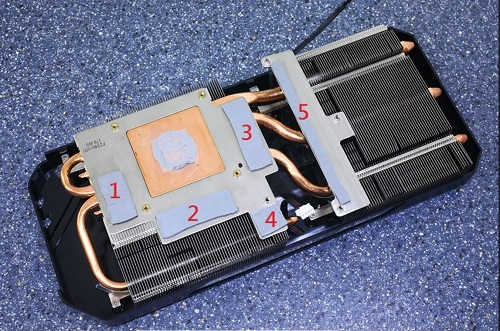 dimensions of thermal pads for nvidia gtx 1070 graphics card