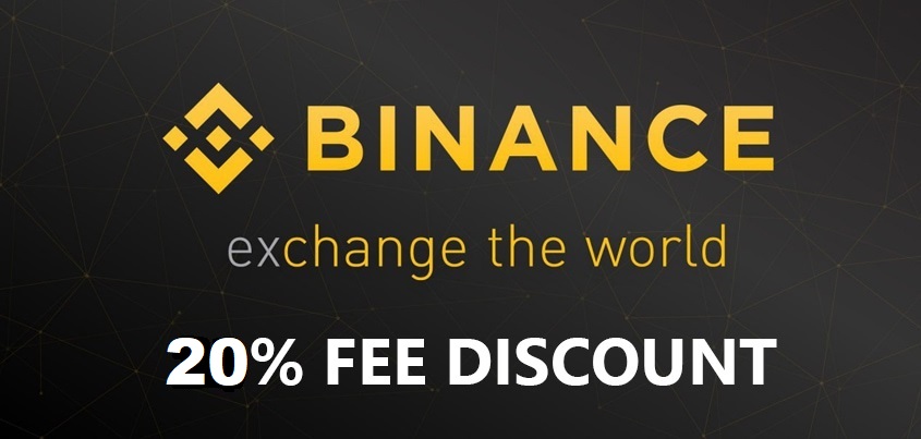 binance 20% discount on trade commission code