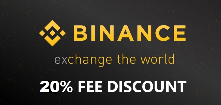 Binance 20% de descuento en el código de comisión comercial