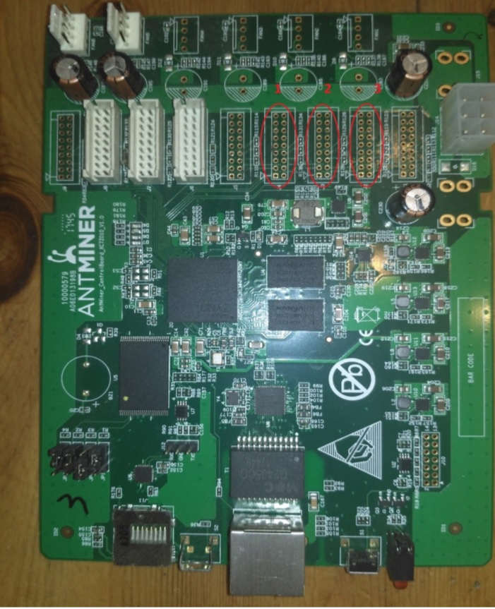 Antminer s9 control board схема