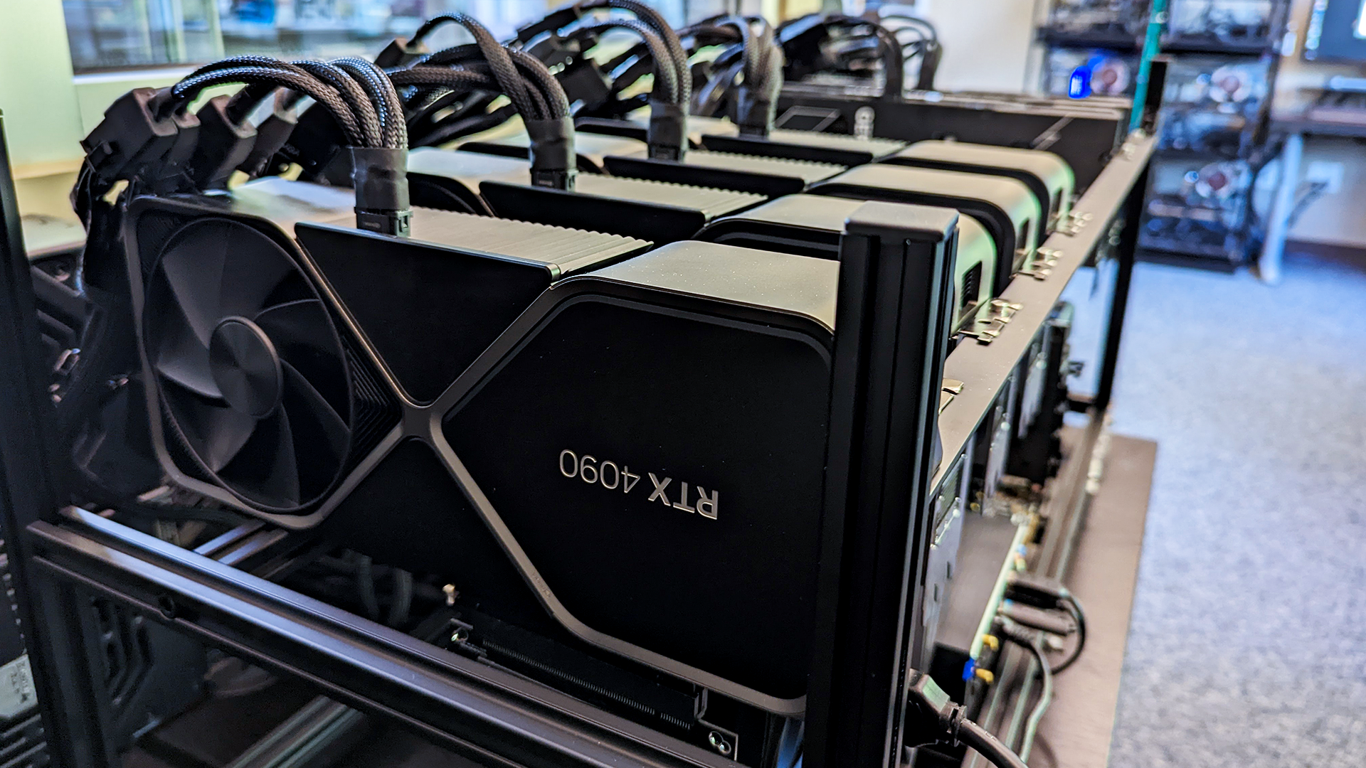 Hashrate of Nvidia Geforce rtx video cards in cryptocurrency mining 2023