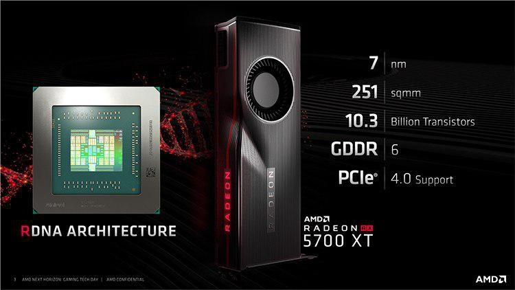 AMD Radeon RX 5700XT and RX5700 graphics cards versus competitors