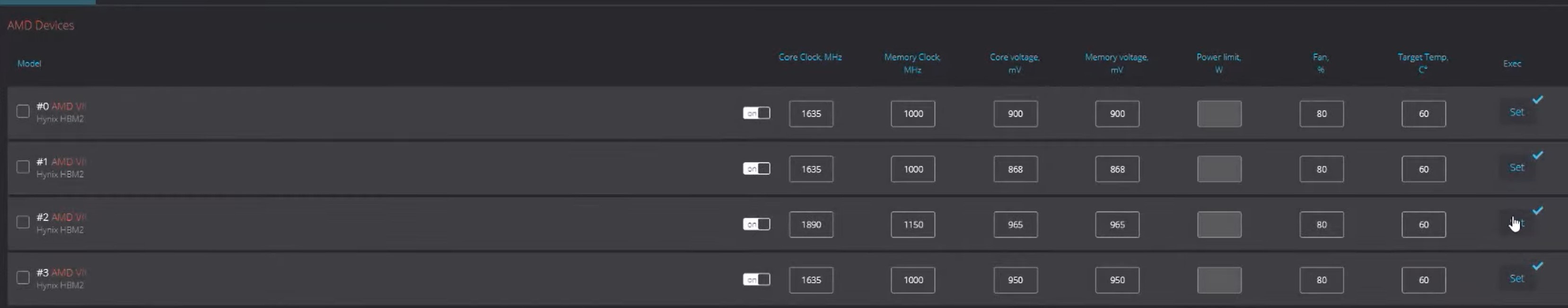 overclock de memoria tuning amd radeon 7