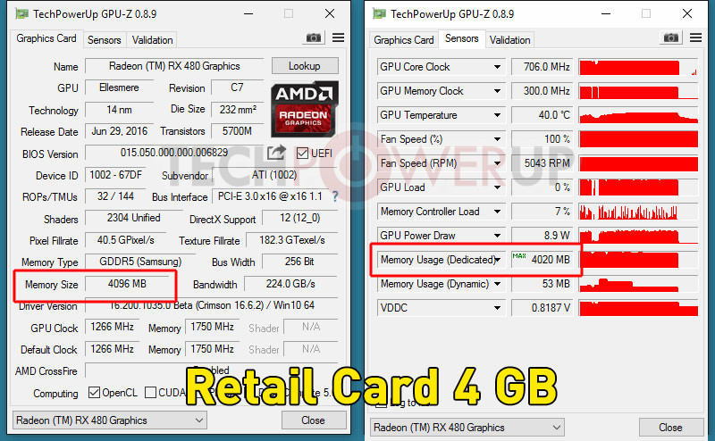 Divine Salvation Converting Amd Radeon Rx 480 4gb To Rx 480 8gb In 5 Minutes