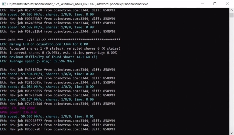 AMD Radeon RX 6800 and RX 6800XT the first test in the mining of