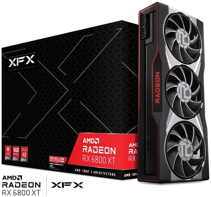 AMD Radeon RX 6800 and RX 6800XT the first test in the mining of