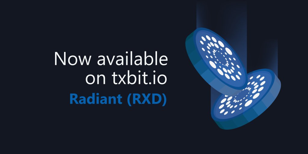 radiant rxd продать на txbit