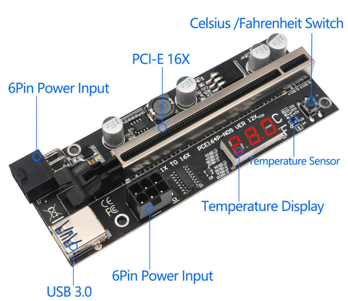 USB立管版本12温度传感器