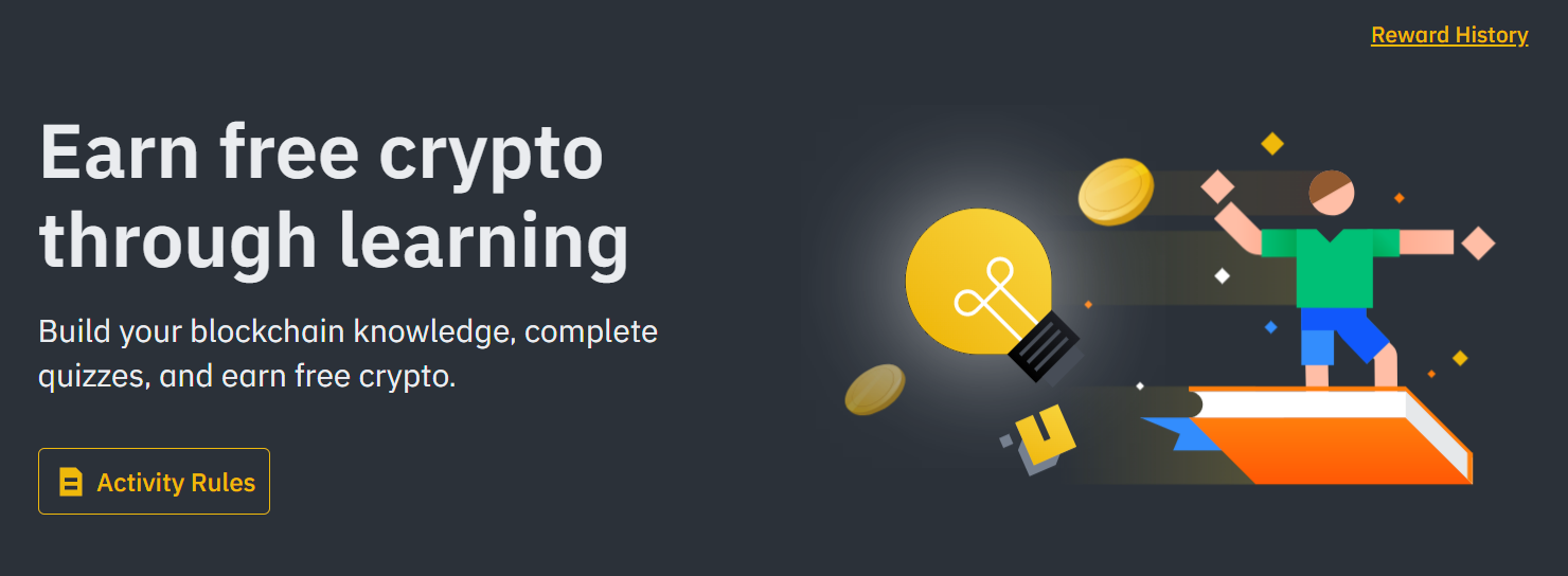 earn free crypto through learning
