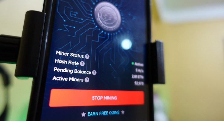 Mining On A Mobile Phone Smartphone