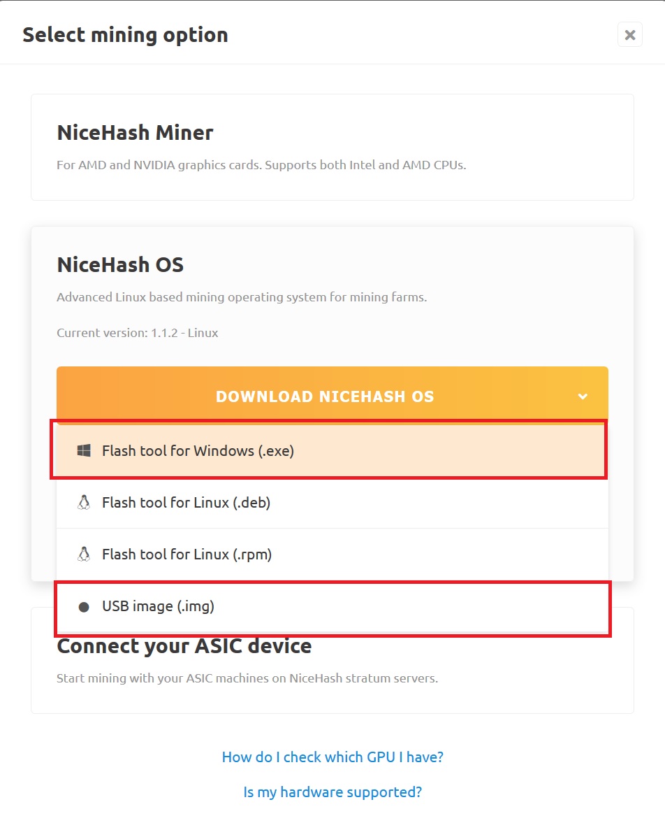 Как отформатировать флешку после nicehash os