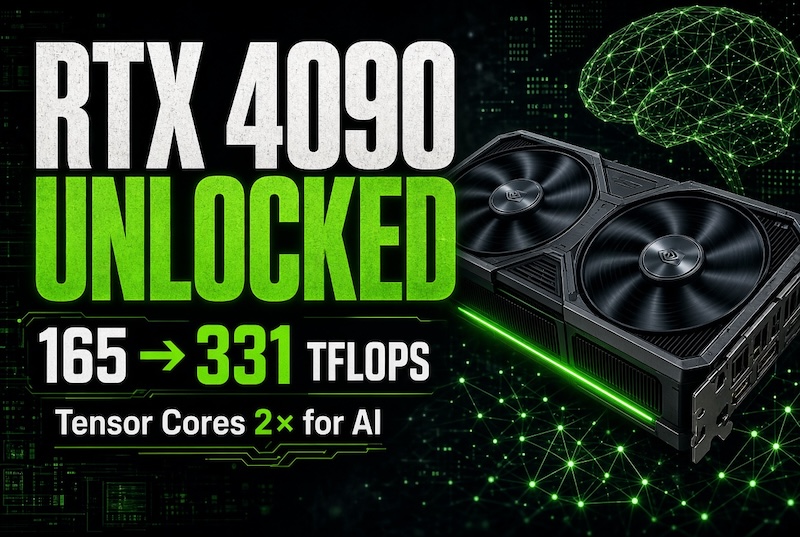 Катиайцы разблокировали RTX 4090 Тензорные ядра