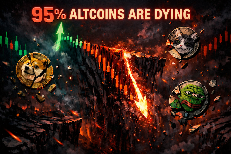 95% Altcoins are dead