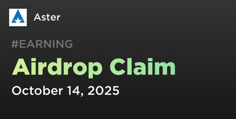 Aster Airdrop Claim