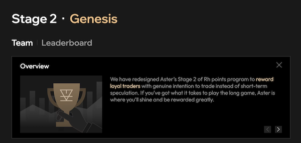 Aster Genesis Airdrop 2