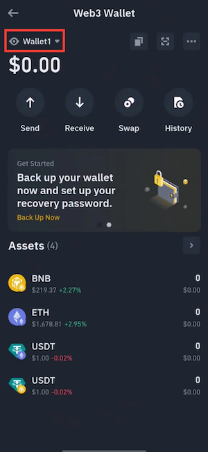 Binance WEB3 Wallet