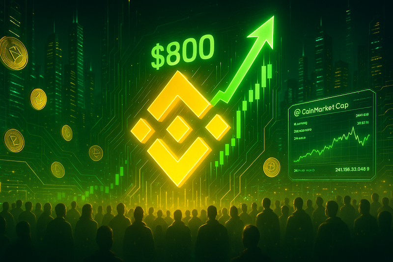 BNB вырос до ATH 800$