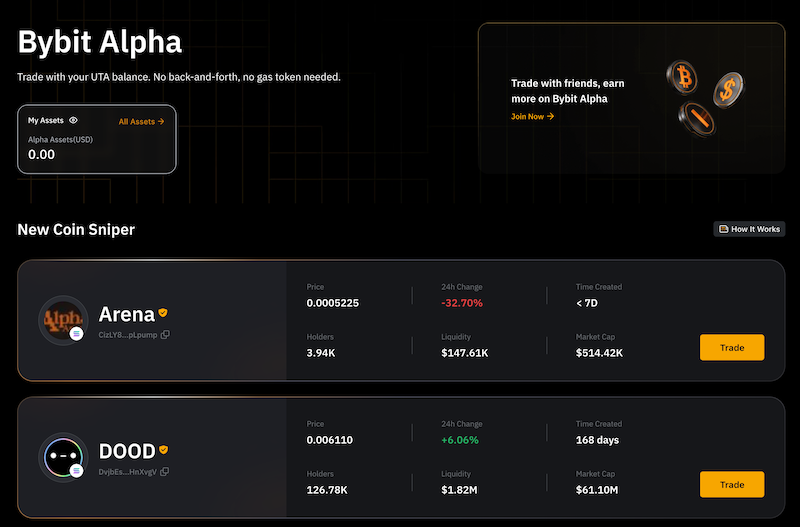 Bybit Alpha