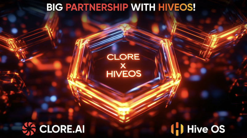 Clore.ai HiveOs коллабарация