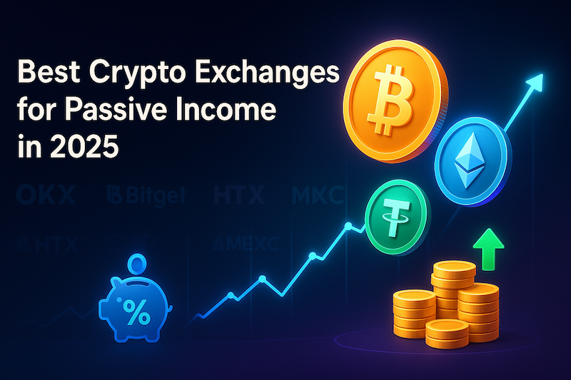 Top crypto exchanges for passive income