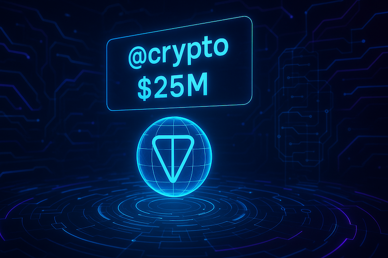 @crypto Telegram username 25m