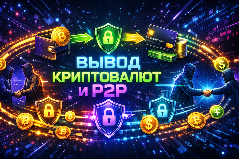 Вывод криптовалют и P2P