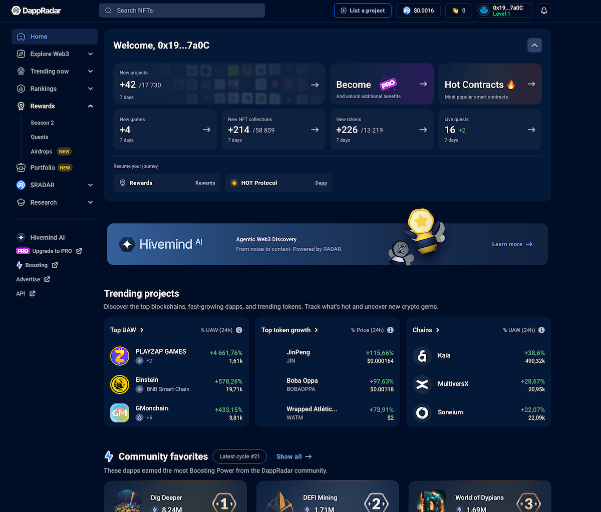 Dapp Radar