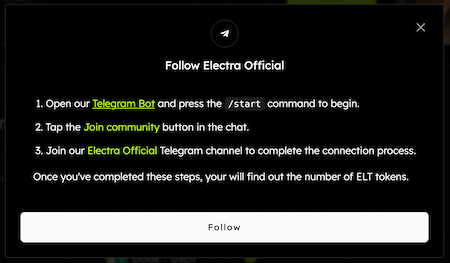 Electra Airdrop season 1