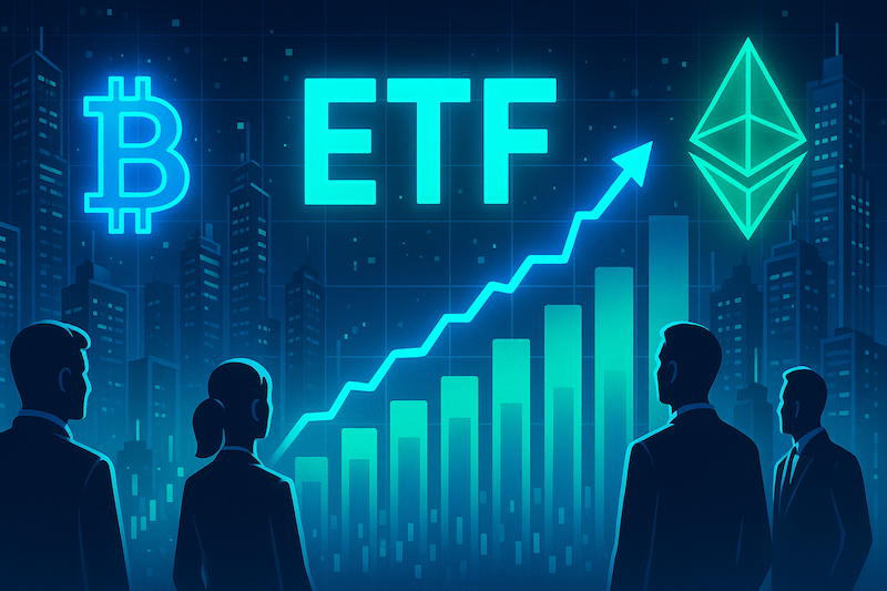 ETF на криптовалюты бьют рекорды