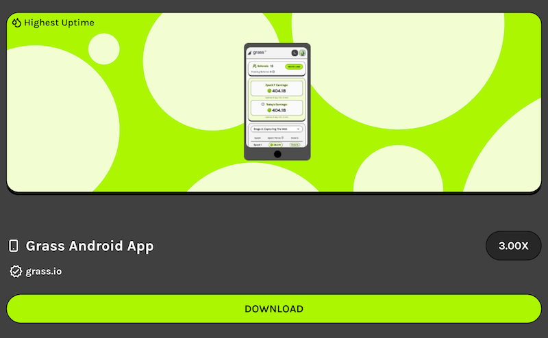 Grass на Android