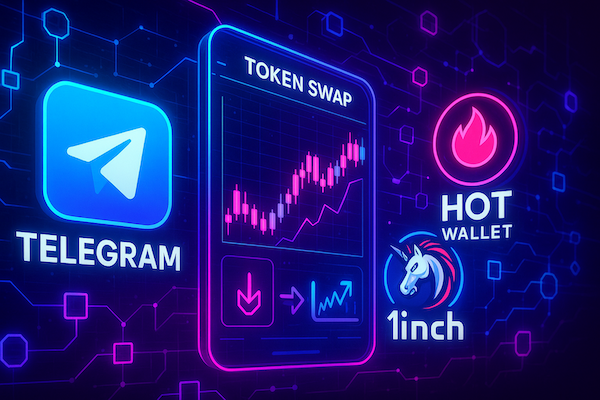 1Inch партнерится с HotWallet