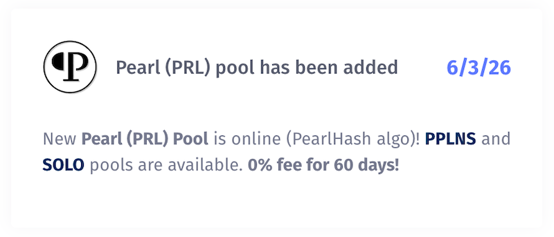K1pool майнинг PRL