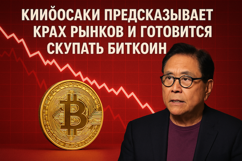 План Кийосаки по покупке биткоинов на дне