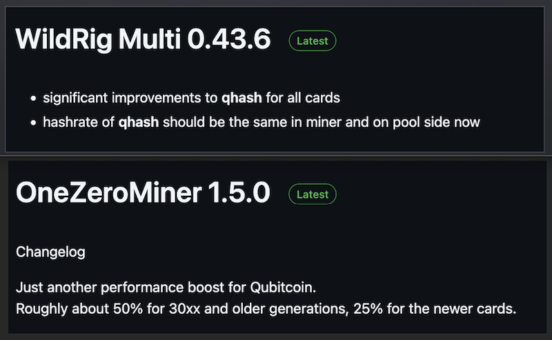 OneZeroMiner and New WildRig