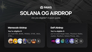 Paws Airdrop solana