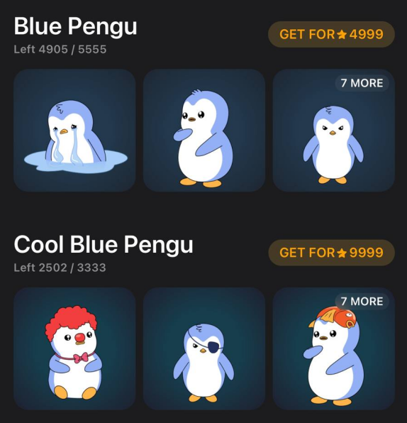PIDGI PINGUINS SHOP