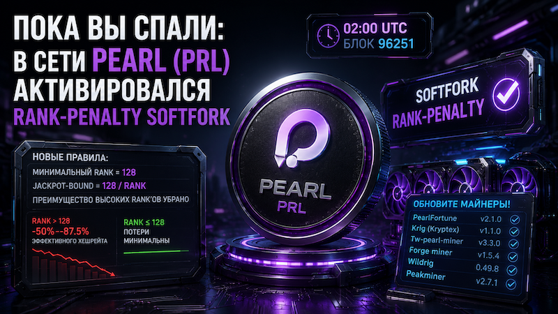 Pearl (PRL) rank penalty softfork