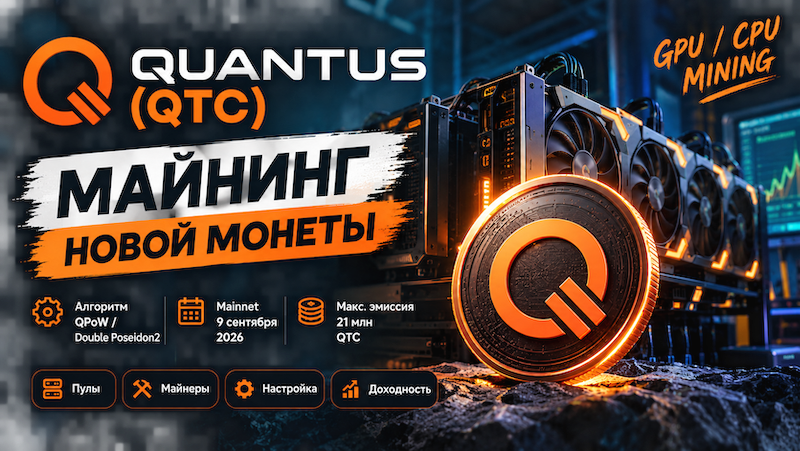 Quantus (QUAN) майнниг и гайд