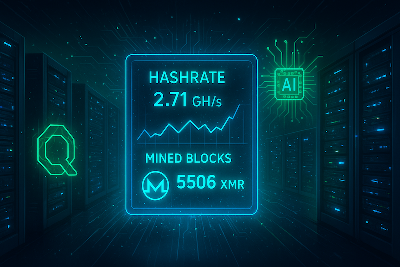 Qubic эксперимент XMR
