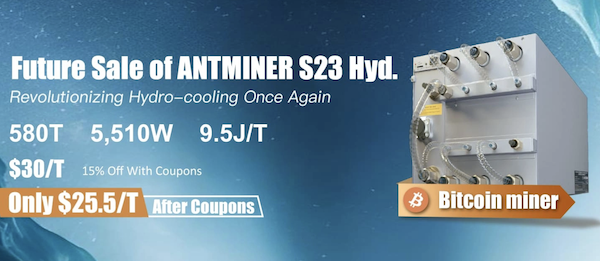 Bitmain S23 HYD