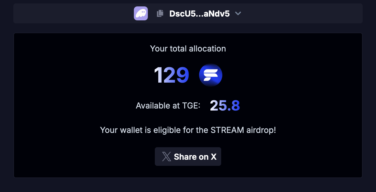 STREAM airdrop for IO.net users