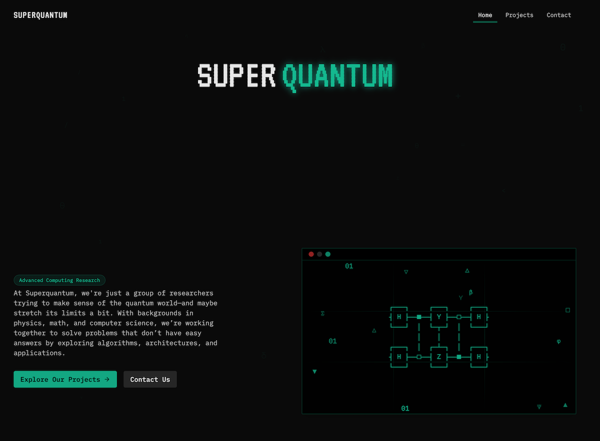 Superquantum coin official web site