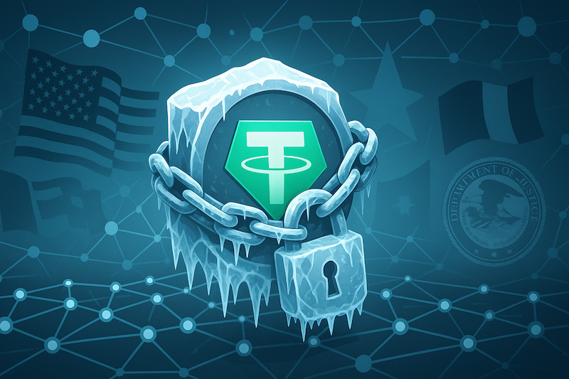 Новая блокировка USDT