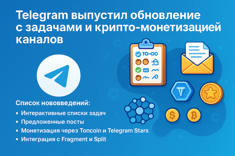 Обновление Телеграм