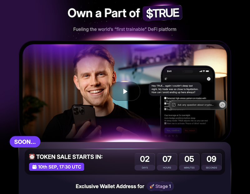 TRUE Solana DEX ICO