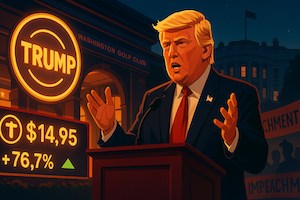 Трамп - ужин и скандал с импичментом