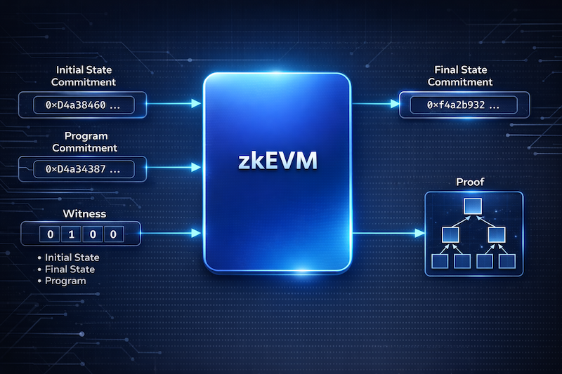 zk-EVM proccess